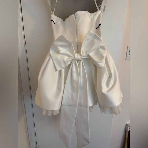 House of CB Noele Bow Strapless Dress - Picture 8 of 12